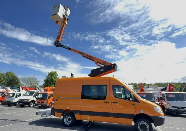 MERCEDES-BENZ Sprinter Zwyżka Podnośnik Koszowy VERSALIFT KLUBB ET-36-LF UDT 