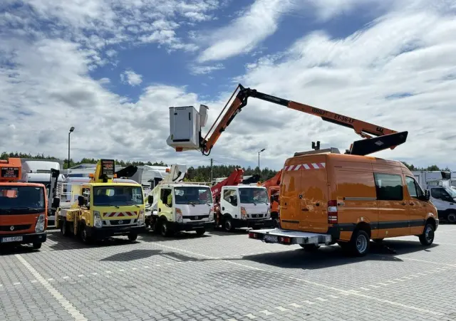 MERCEDES-BENZ Sprinter Zwyżka Podnośnik Koszowy VERSALIFT KLUBB ET-36-LF UDT 