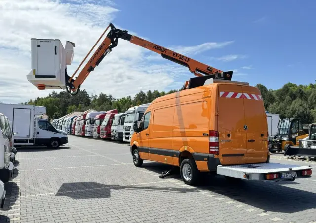 MERCEDES-BENZ Sprinter Zwyżka Podnośnik Koszowy VERSALIFT KLUBB ET-36-LF UDT 