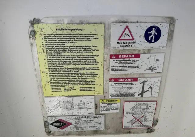 MERCEDES-BENZ Sprinter Zwyżka Podnośnik Koszowy VERSALIFT KLUBB ET-36-LF UDT 