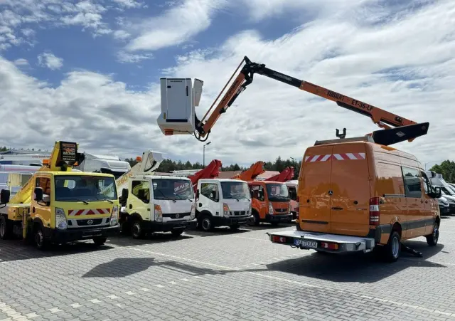 MERCEDES-BENZ Sprinter Zwyżka Podnośnik Koszowy VERSALIFT KLUBB ET-36-LF UDT 