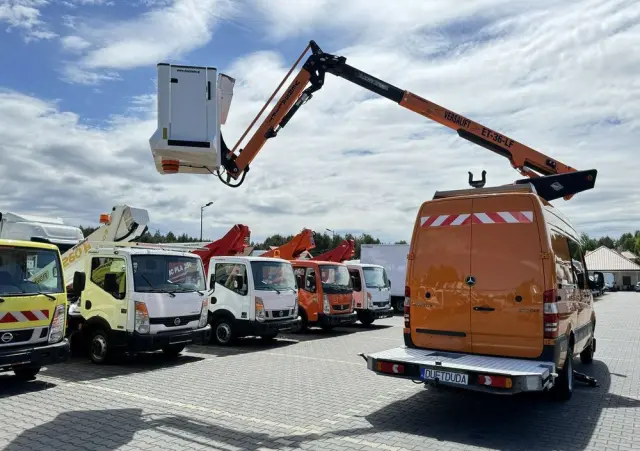 MERCEDES-BENZ Sprinter Zwyżka Podnośnik Koszowy VERSALIFT KLUBB ET-36-LF UDT 