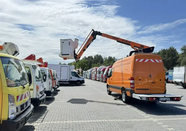 MERCEDES-BENZ Sprinter Zwyżka Podnośnik Koszowy VERSALIFT KLUBB ET-36-LF UDT 