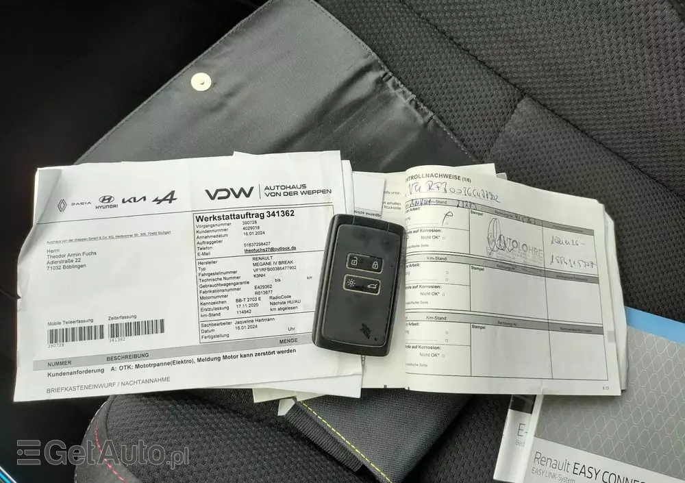 RENAULT Megane Grandtour E-TECH Plug-in 160 R.S LINE