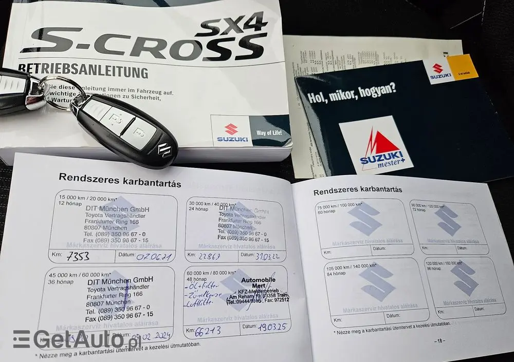 SUZUKI SX4 S-Cross 1.4 Boosterjet Hybrid Comfort