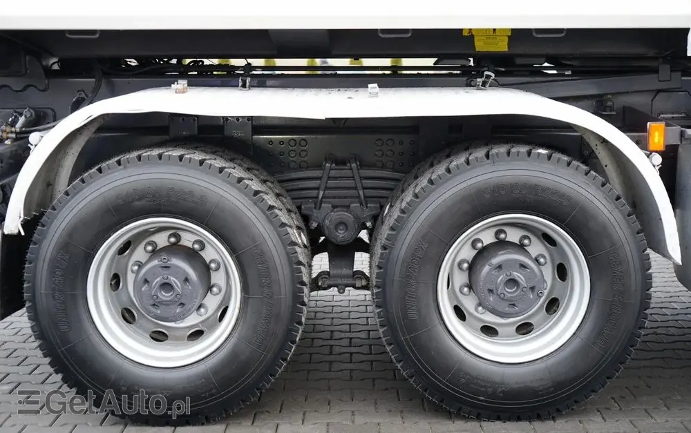 SCANIA P 410 / 8x4 / WYWROTKA 2 STRONNA / HYDROBURTA / BORDMATIC / OPTICRUISE / OPONY 100% / EURO 6 