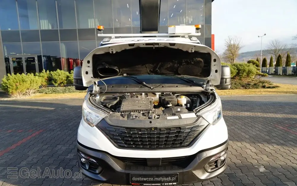 IVECO 35-140 / ZWYŻKA / PODNOŚNIK KOSZOWY KLUBB K26/ 4 PODPORY / MANUAL / 2020  R 