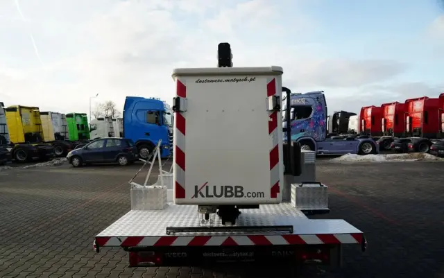 IVECO 35-140 / ZWYŻKA / PODNOŚNIK KOSZOWY KLUBB K26/ 4 PODPORY / MANUAL / 2020  R 