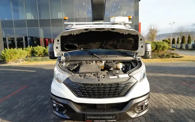 IVECO 35-140 / ZWYŻKA / PODNOŚNIK KOSZOWY KLUBB K26/ 4 PODPORY / MANUAL / 2020  R 