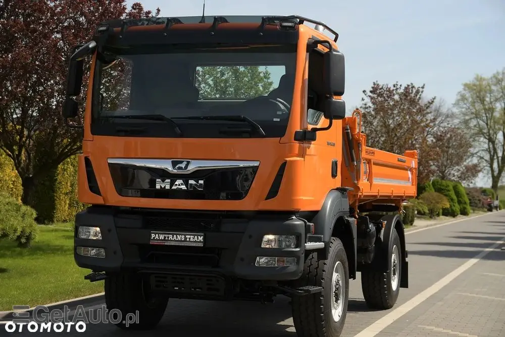 MAN 13.290///* 2021///* NOWY NIE UŻYWANY///* 4X4///* 3 STRONNY WYWROT///* MEILLER-KIPPER///* 14000KG///* STAN NOWY 