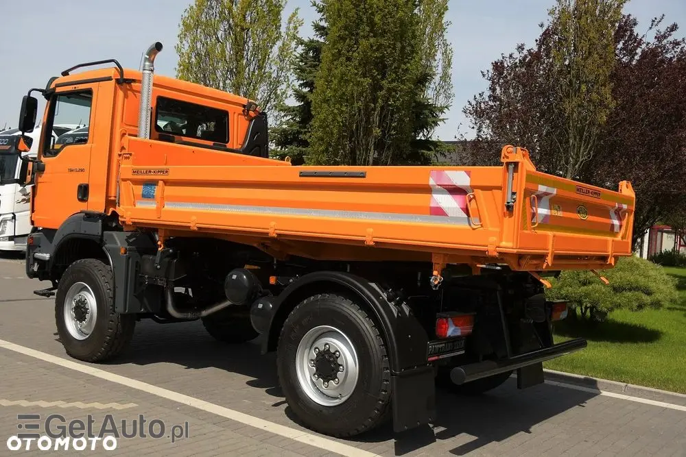 MAN 13.290///* 2021///* NOWY NIE UŻYWANY///* 4X4///* 3 STRONNY WYWROT///* MEILLER-KIPPER///* 14000KG///* STAN NOWY 
