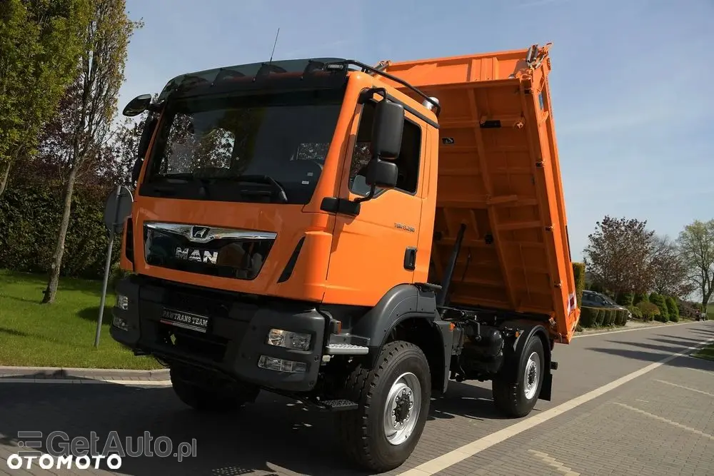 MAN 13.290///* 2021///* NOWY NIE UŻYWANY///* 4X4///* 3 STRONNY WYWROT///* MEILLER-KIPPER///* 14000KG///* STAN NOWY 