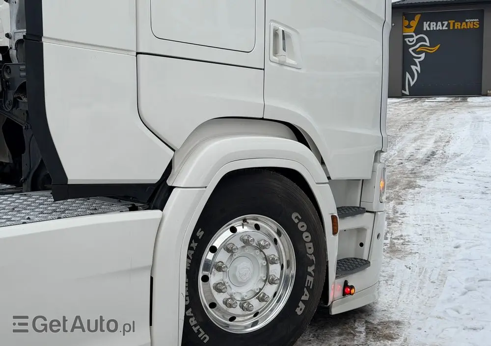 SCANIA S730 V8 idealny stan 2021 pełna opcja z Niemiec ASO scania na kontrakcie hydraulika 