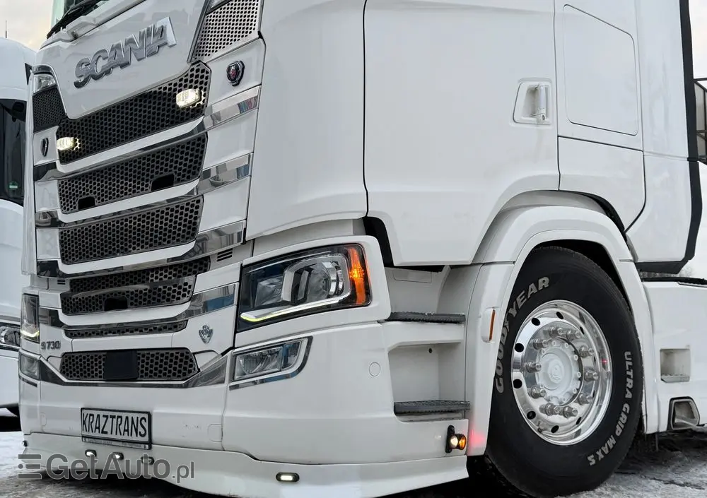 SCANIA S730 V8 idealny stan 2021 pełna opcja z Niemiec ASO scania na kontrakcie hydraulika 