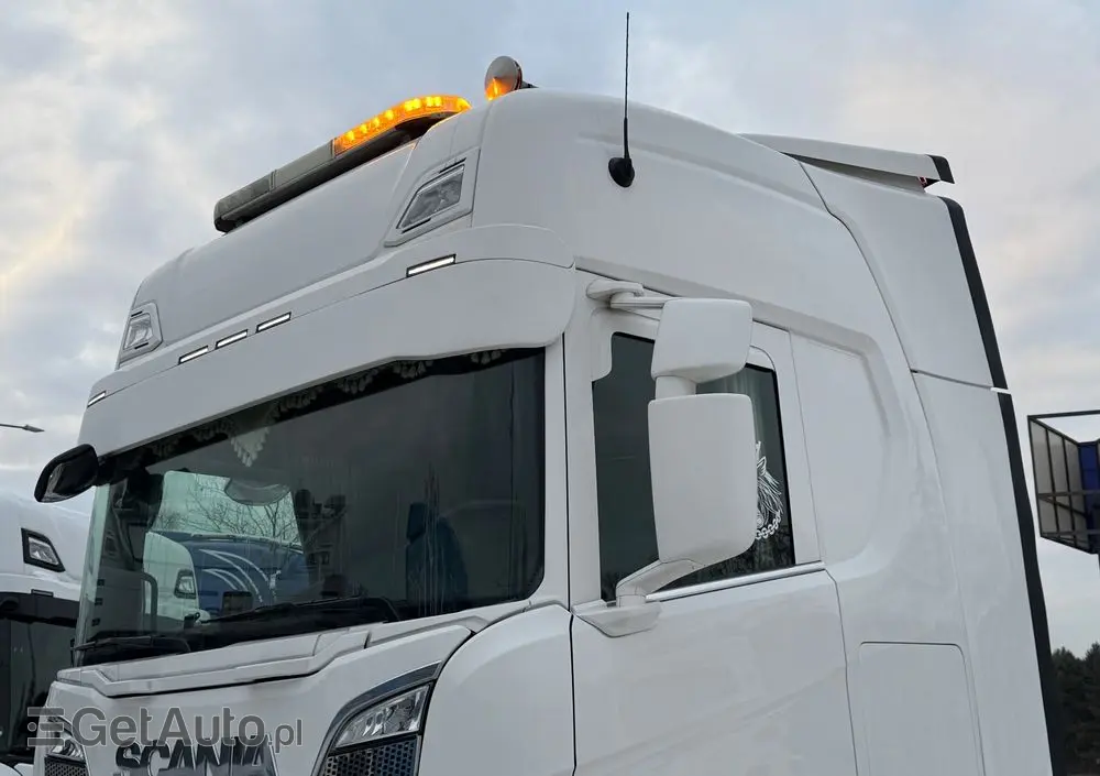 SCANIA S730 V8 idealny stan 2021 pełna opcja z Niemiec ASO scania na kontrakcie hydraulika 