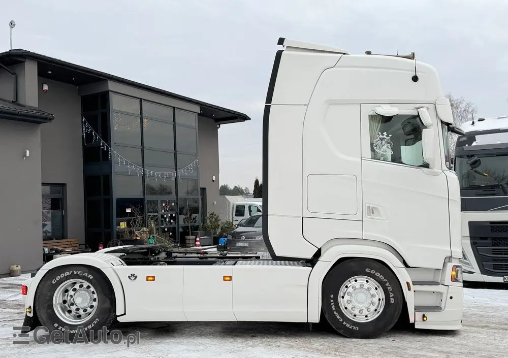 SCANIA S730 V8 idealny stan 2021 pełna opcja z Niemiec ASO scania na kontrakcie hydraulika 