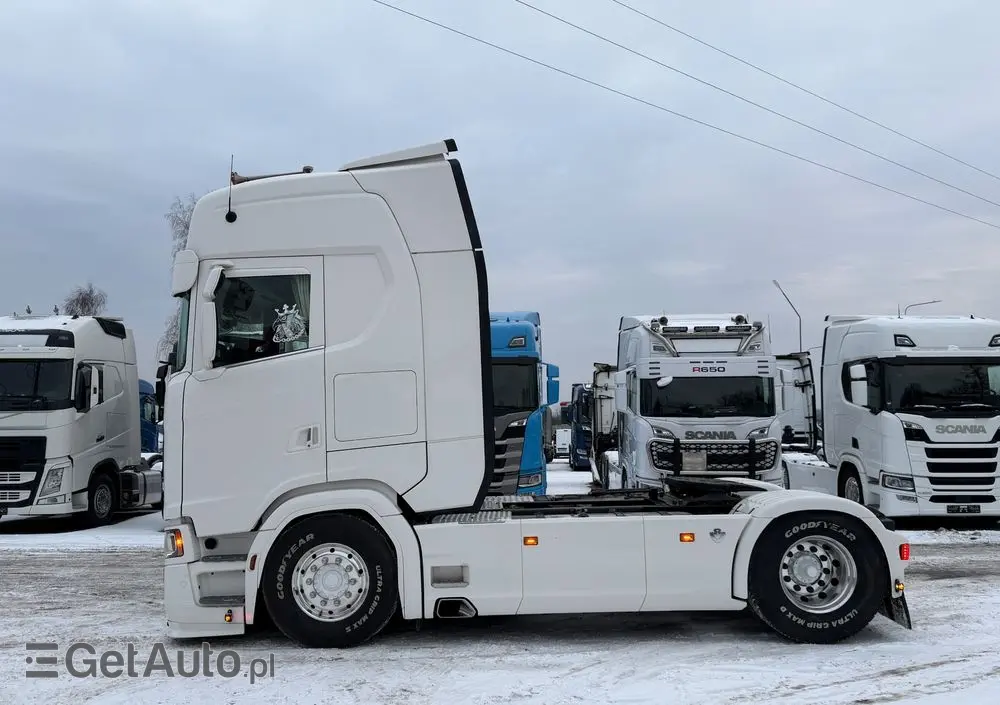 SCANIA S730 V8 idealny stan 2021 pełna opcja z Niemiec ASO scania na kontrakcie hydraulika 