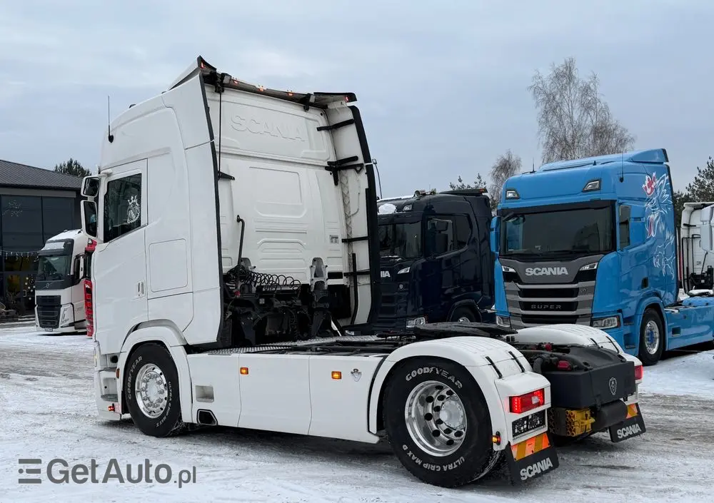 SCANIA S730 V8 idealny stan 2021 pełna opcja z Niemiec ASO scania na kontrakcie hydraulika 