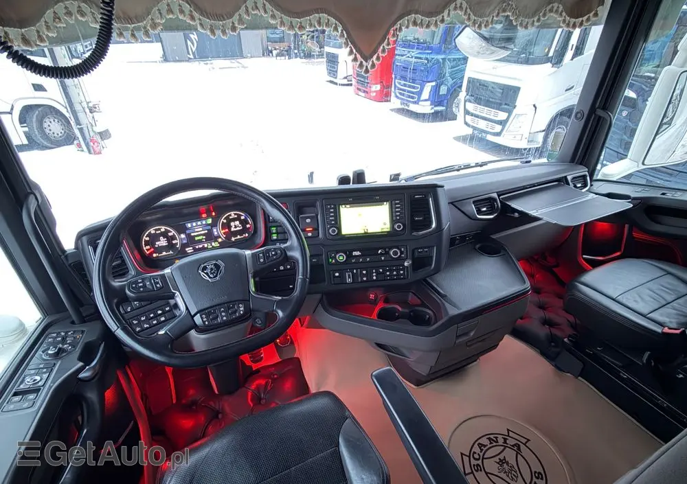 SCANIA S730 V8 idealny stan 2021 pełna opcja z Niemiec ASO scania na kontrakcie hydraulika 