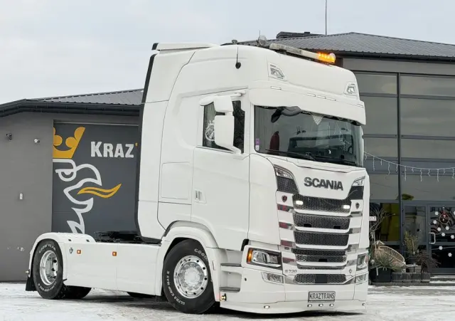 SCANIA S730 V8 idealny stan 2021 pełna opcja z Niemiec ASO scania na kontrakcie hydraulika 