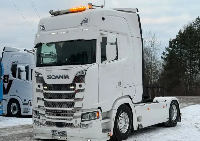 SCANIA S730 V8 idealny stan 2021 pełna opcja z Niemiec ASO scania na kontrakcie hydraulika 