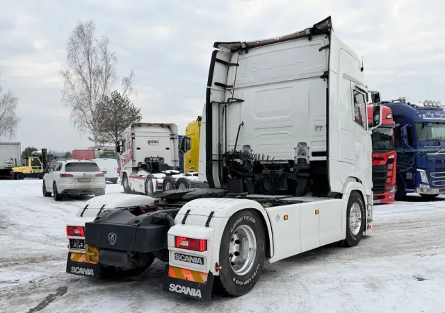 SCANIA S730 V8 idealny stan 2021 pełna opcja z Niemiec ASO scania na kontrakcie hydraulika 