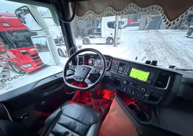 SCANIA S730 V8 idealny stan 2021 pełna opcja z Niemiec ASO scania na kontrakcie hydraulika 