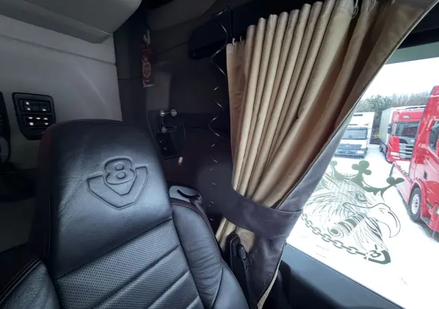 SCANIA S730 V8 idealny stan 2021 pełna opcja z Niemiec ASO scania na kontrakcie hydraulika 