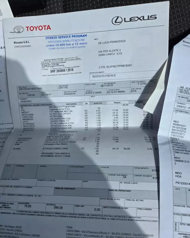 TOYOTA Auris Hybrid 135 Dynamic