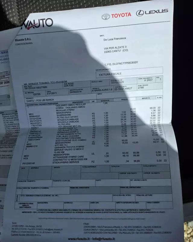 TOYOTA Auris Hybrid 135 Dynamic