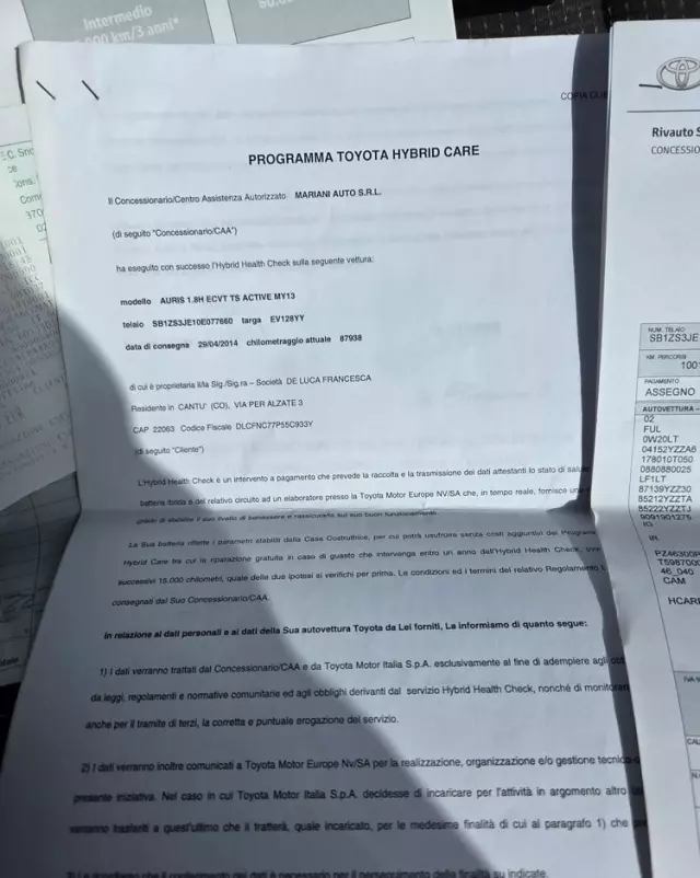 TOYOTA Auris Hybrid 135 Dynamic