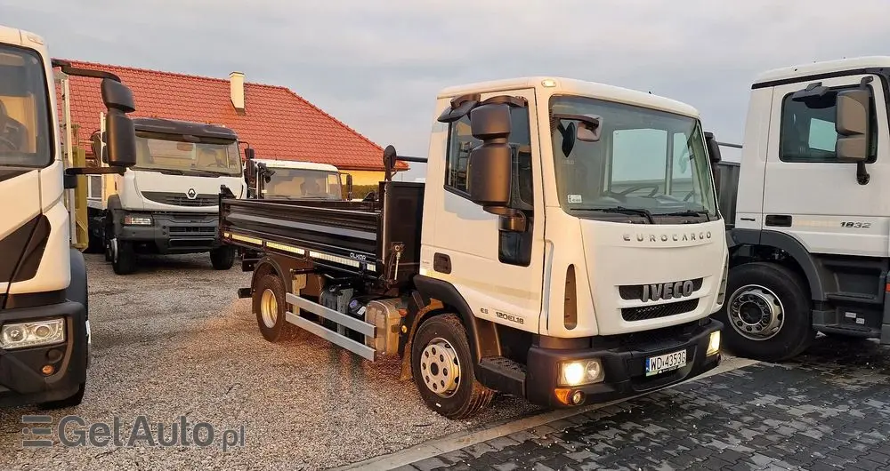 IVECO Eurocargo 120e18 Kiper Wywrot 4x2 Blokada trzy osoby 