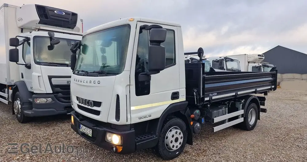 IVECO Eurocargo 120e18 Kiper Wywrot 4x2 Blokada trzy osoby 