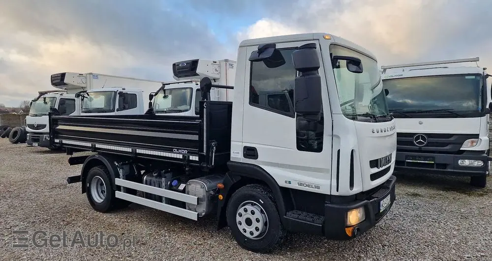 IVECO Eurocargo 120e18 Kiper Wywrot 4x2 Blokada trzy osoby 