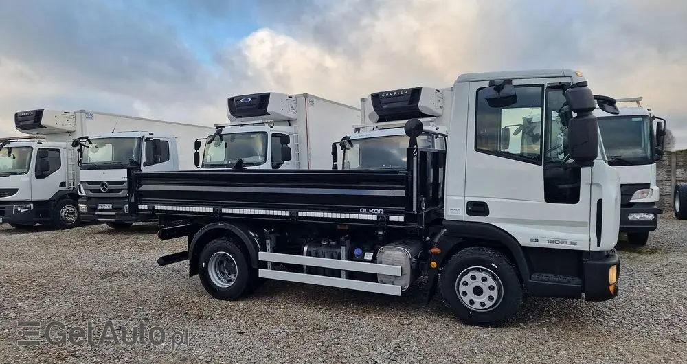 IVECO Eurocargo 120e18 Kiper Wywrot 4x2 Blokada trzy osoby 