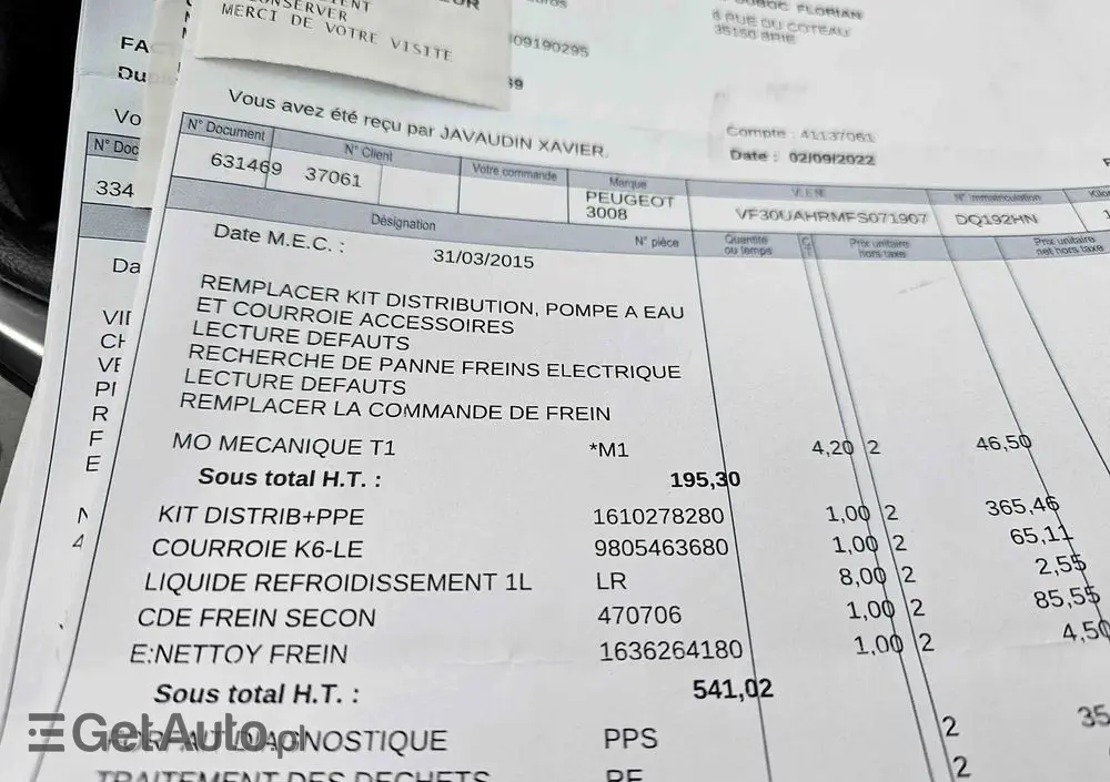 PEUGEOT 3008 BlueHDi 150 Stop & Start Allure