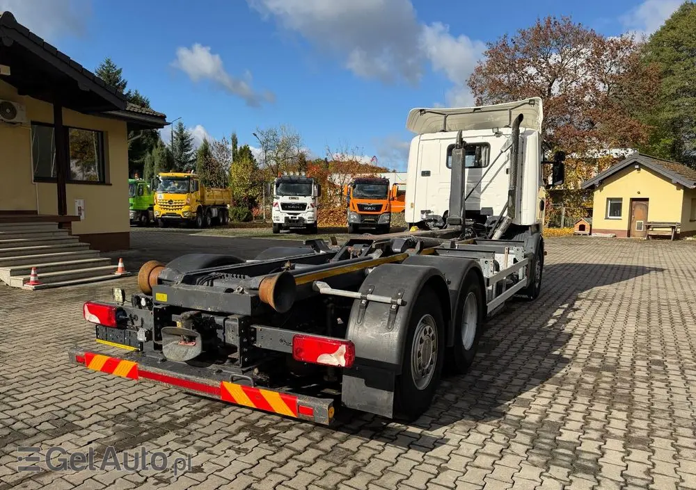 SCANIA R440 hakowiec, 6x2, MEILLER, pilot, 490 t.km.! 