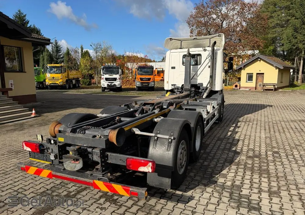 SCANIA R440 hakowiec, 6x2, MEILLER, pilot, 490 t.km.! 