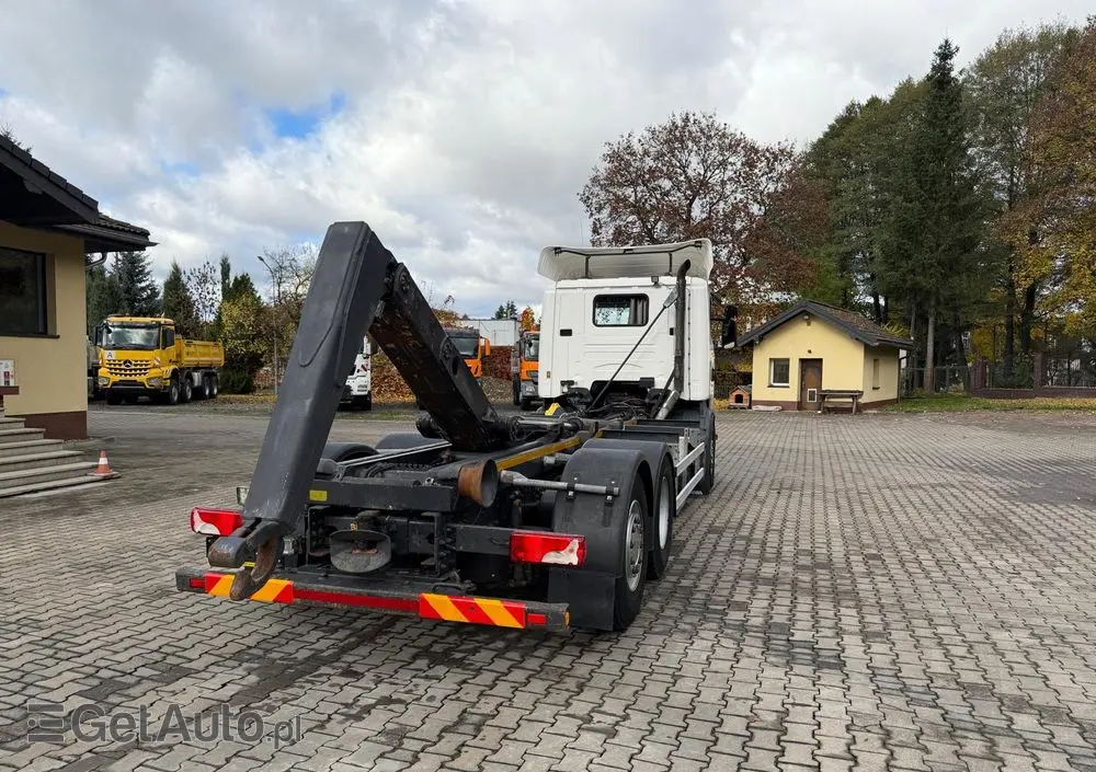 SCANIA R440 hakowiec, 6x2, MEILLER, pilot, 490 t.km.! 