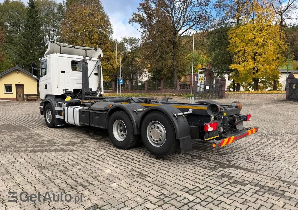 SCANIA R440 hakowiec, 6x2, MEILLER, pilot, 490 t.km.! 