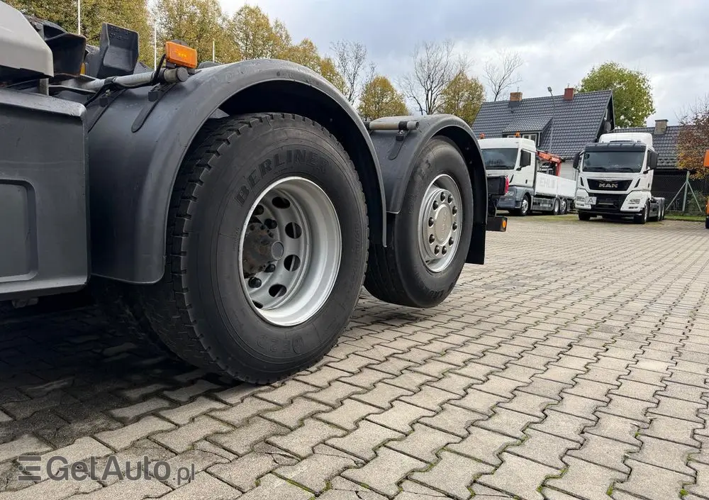 SCANIA R440 hakowiec, 6x2, MEILLER, pilot, 490 t.km.! 