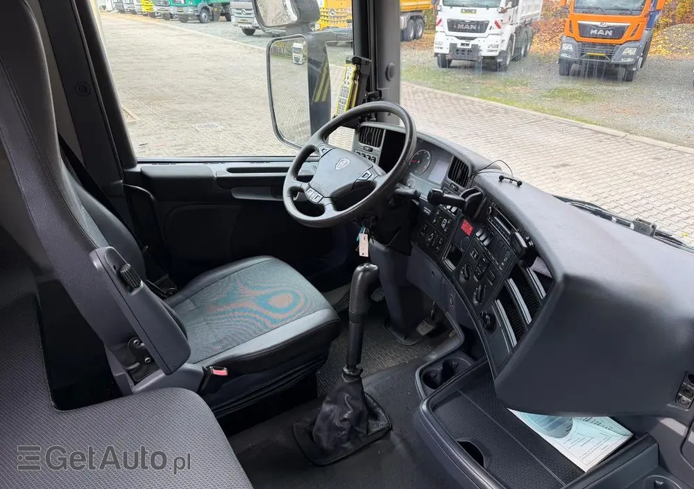 SCANIA R440 hakowiec, 6x2, MEILLER, pilot, 490 t.km.! 