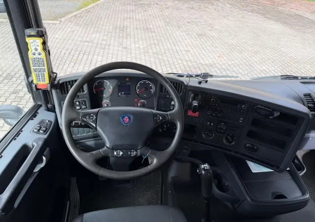 SCANIA R440 hakowiec, 6x2, MEILLER, pilot, 490 t.km.! 