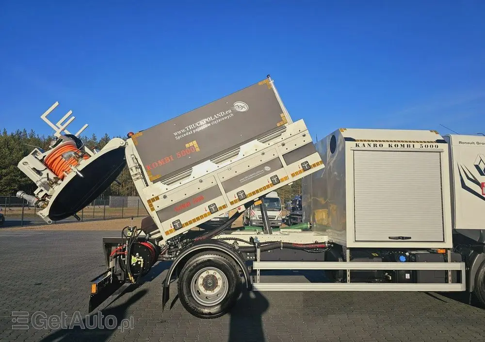 RENAULT GAMA KANRO KOMBI 5000 WUKO DO CZYSZCZENIA KANAŁÓW 