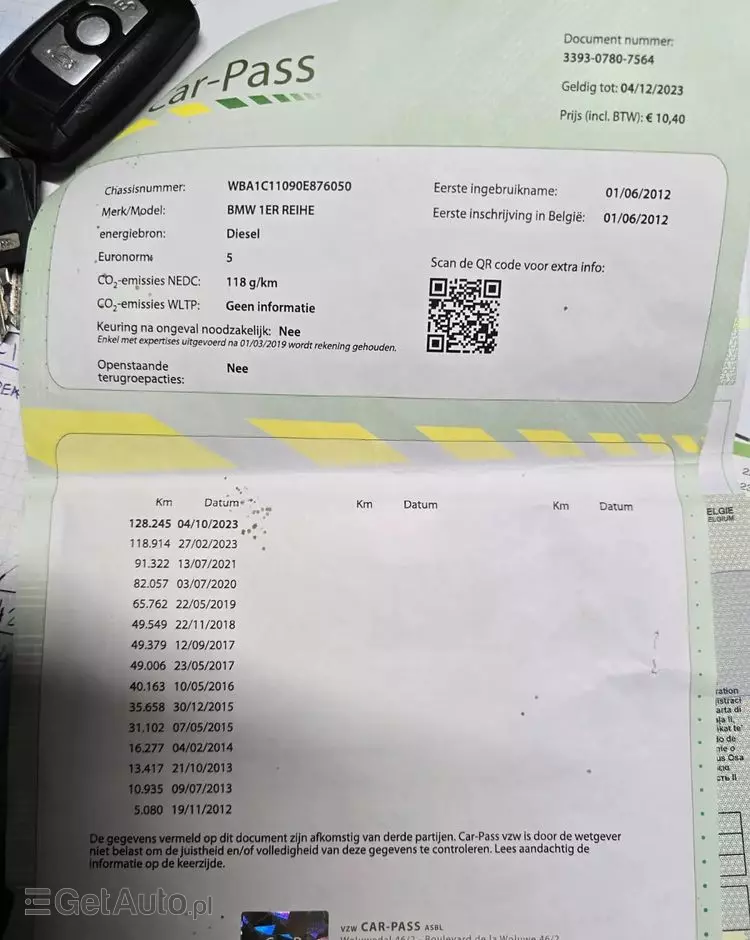 BMW Seria 1 118d Sport Line