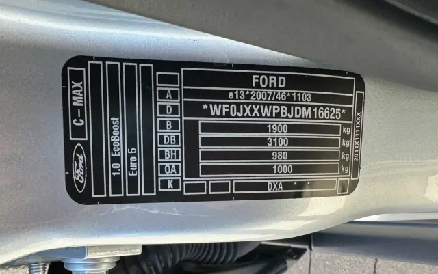 FORD C-MAX 1.0 EcoBoost Ambiente ASS