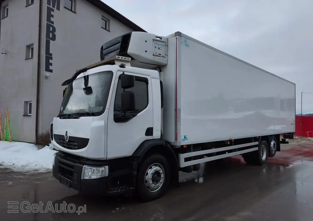 RENAULT PREMIUM 26.380 6X2 CHŁODNIA IZOTERMA 23 PALETY 