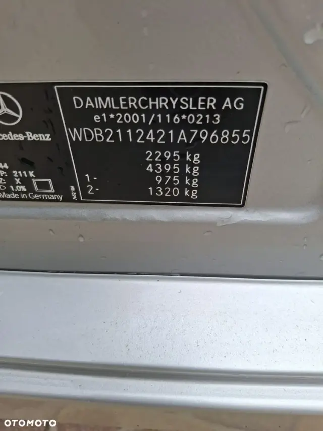 MERCEDES-BENZ Klasa E 200 Kompressor Automatik Elegance