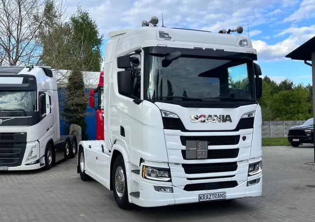 SCANIA R540 full ADR z Niemiec Ledy nawigacja pełna historia kontrakt Scania 