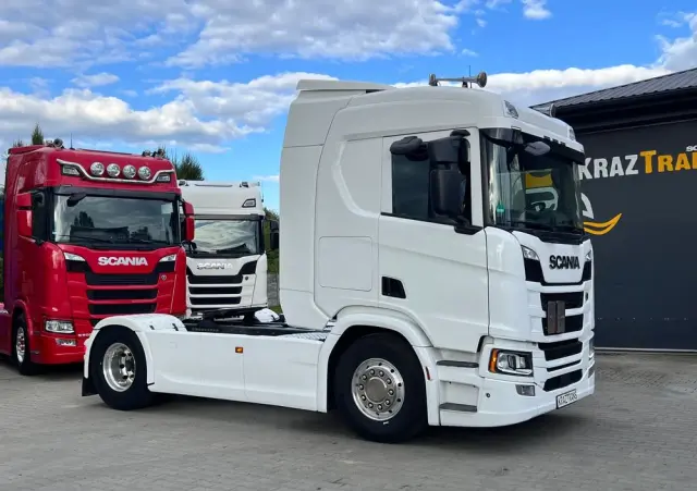 SCANIA R540 full ADR z Niemiec Ledy nawigacja pełna historia kontrakt Scania 